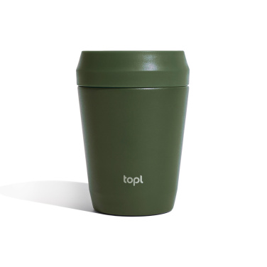 Logotrade korporatīvās dāvanas foto: Topl Recycled Steel To Go Tumbler Patentēts 360 Vāks 235ml