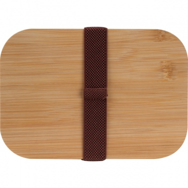 Logotrade biznesa dāvanas foto: Pusdienu kastītes komplekts ar nerūsējošā tērauda pudeli Toronto