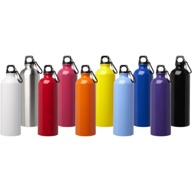 Logotrade ziemassvētku dāvanas foto: Oregon 750 ml RCS sertificēta vienas sienas nerūsējošā tērauda ūdens pudele ar karabīni