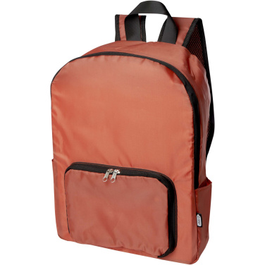 Logotrade biznesa dāvanas foto: EcoFold RPET saliekamā mugursoma 15L