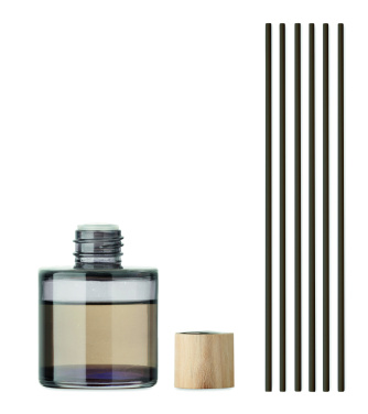Logotrade korporatīvās dāvanas foto: Vaniļas aromāta difuzors ar niedrēm