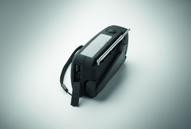 Logotrade ziemassvētku dāvanas foto: Pārnēsājams radio SOS ar LED lukturīti