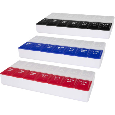 Logotrade logo dāvanas foto: Cikla 7 dienu rīta/vakara multivitamīnu organizētājs