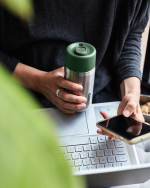 Logotrade korporatīvās dāvanas foto: Black+Blum izolēts, necaurlaidīgs ceļojumu kauss no nerūsējošā tērauda