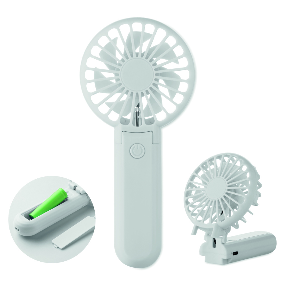 Logotrade Ideja dāvanas foto: Pārnēsājams salokāms ventilators