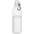 Oregon 750 ml RCS pārstrādātas plastmasas ūdens pudele ar karabīni, Balts