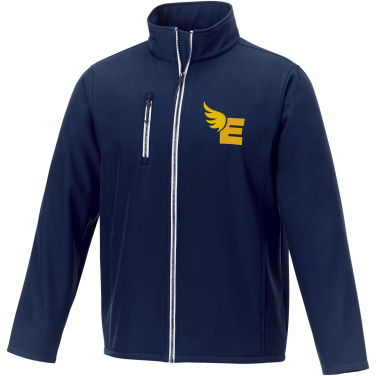 Logotrade biznesa dāvanas foto: Orion vīriešu GRS pārstrādāta softshell jaka