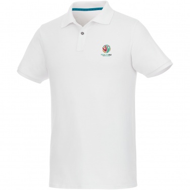 Логотрейд бизнес-подарки картинка: Beryl short sleeve men's organic recycled polo