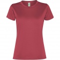 Slam short sleeve women's sports t-shirt, Ягодно-красный