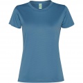 Slam short sleeve women's sports t-shirt, Штормовой синий