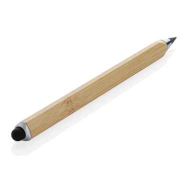 Логотрейд pекламные cувениры картинка: Многофункциональная ручка Eon Bamboo Infinity