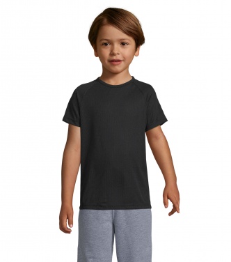 Логотрейд pекламные cувениры картинка: SPORTY KIDS T-SHIRT 140g