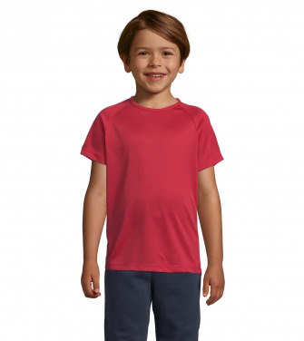 Лого трейд pекламные подарки фото: SPORTY KIDS T-SHIRT 140g