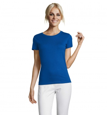 Лого трейд бизнес-подарки фото: REGENT WOMEN T-SHIRT 150g