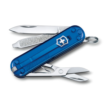 Логотрейд pекламные подарки картинка: Карманный нож Classic SD прозрачный Victorinox