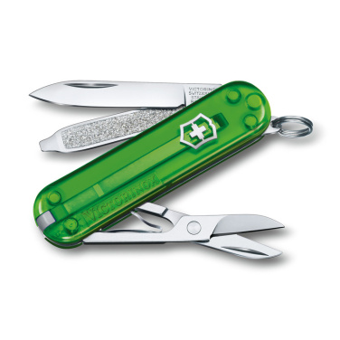 Лого трейд pекламные продукты фото: Карманный нож Classic SD прозрачный Victorinox