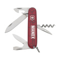 Victorinox Spartan карманный нож, прозрачный красный