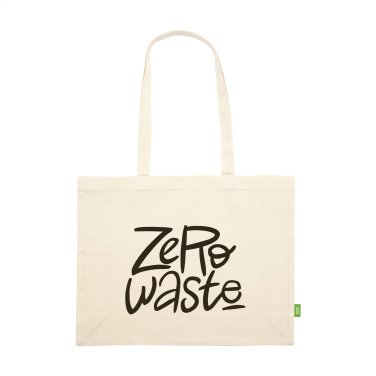 Логотрейд pекламные подарки картинка: Сумка для покупок ECO Shopper из органического хлопка (180 г/м²)