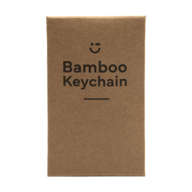 Логотрейд pекламные подарки картинка: Брелок для ключей Bamboo Key Circle