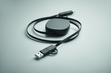 Логотрейд pекламные подарки картинка: 60W retractable charging cable
