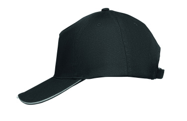 Лого трейд pекламные cувениры фото: 5 panel LED cotton cap 220gr/m²