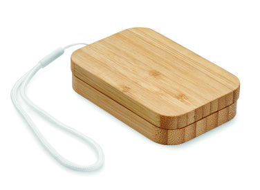 Лого трейд pекламные cувениры фото: 15W wireless charger in bamboo