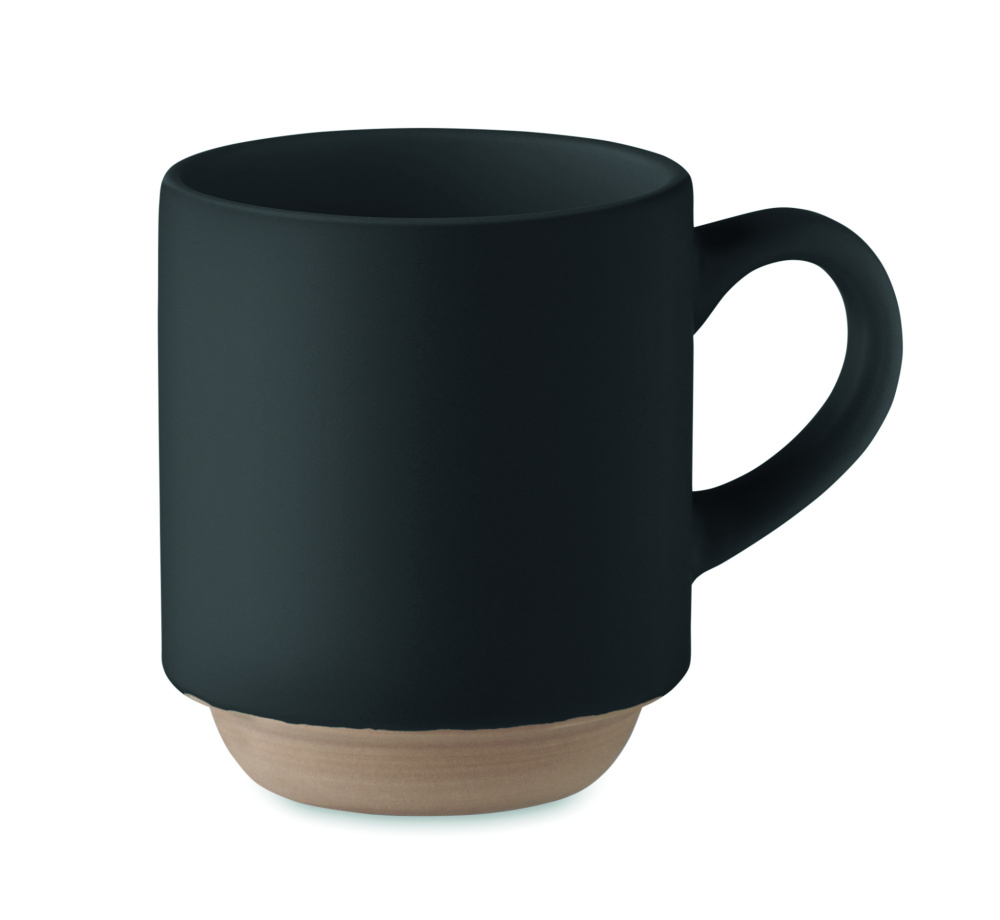 Логотрейд pекламные подарки картинка: Ceramic stackable mug 170 ml