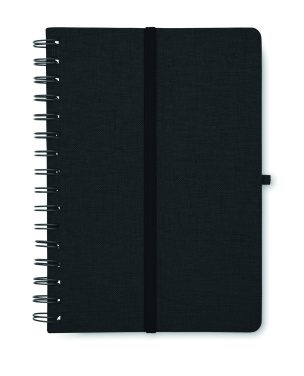 Логотрейд pекламные подарки картинка: A5 notebook with phone holder