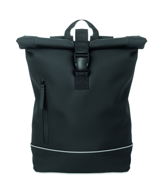 Лого трейд pекламные cувениры фото: Laptop 15" roll top PU backpack