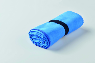 Логотрейд pекламные подарки картинка: Double sided microfibre towel