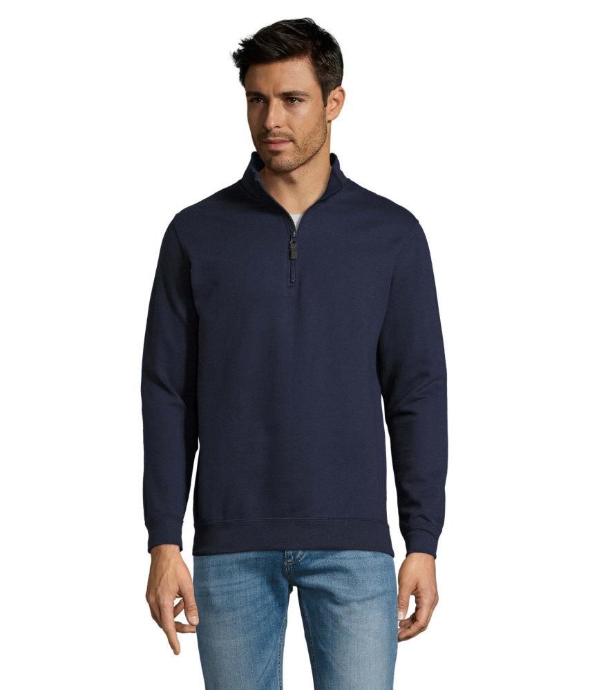 Логотрейд pекламные cувениры картинка: STAN Sweat Zip Collar 260