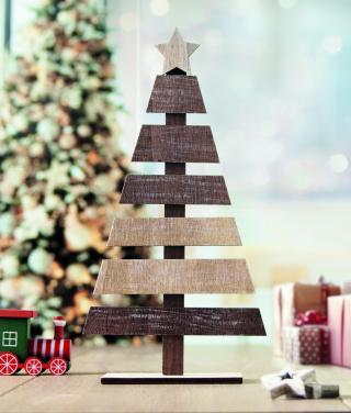 Лого трейд pекламные продукты фото: Wooden Christmas tree