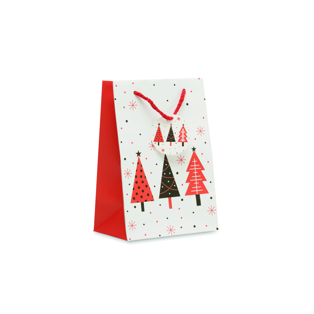 Логотрейд pекламные подарки картинка: Gift paper bag small