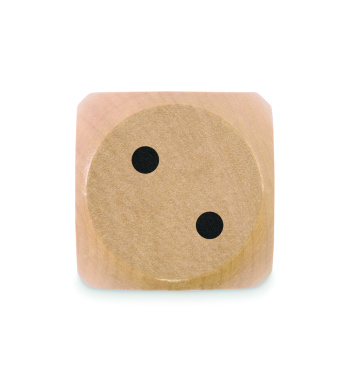 Лого трейд pекламные подарки фото: Schima wooden dice 5cm dia