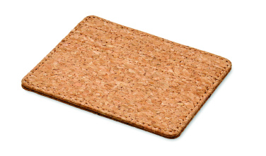 Логотрейд pекламные подарки картинка: Cork cardholder with RFID