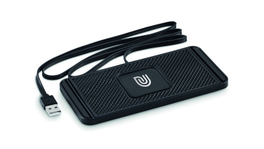 Лого трейд бизнес-подарки фото: Pad car wireless charger 15W