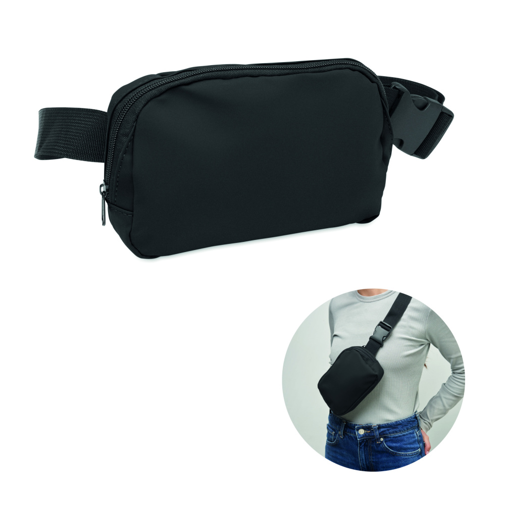 Логотрейд pекламные продукты картинка: Waist bag in 210D polyester