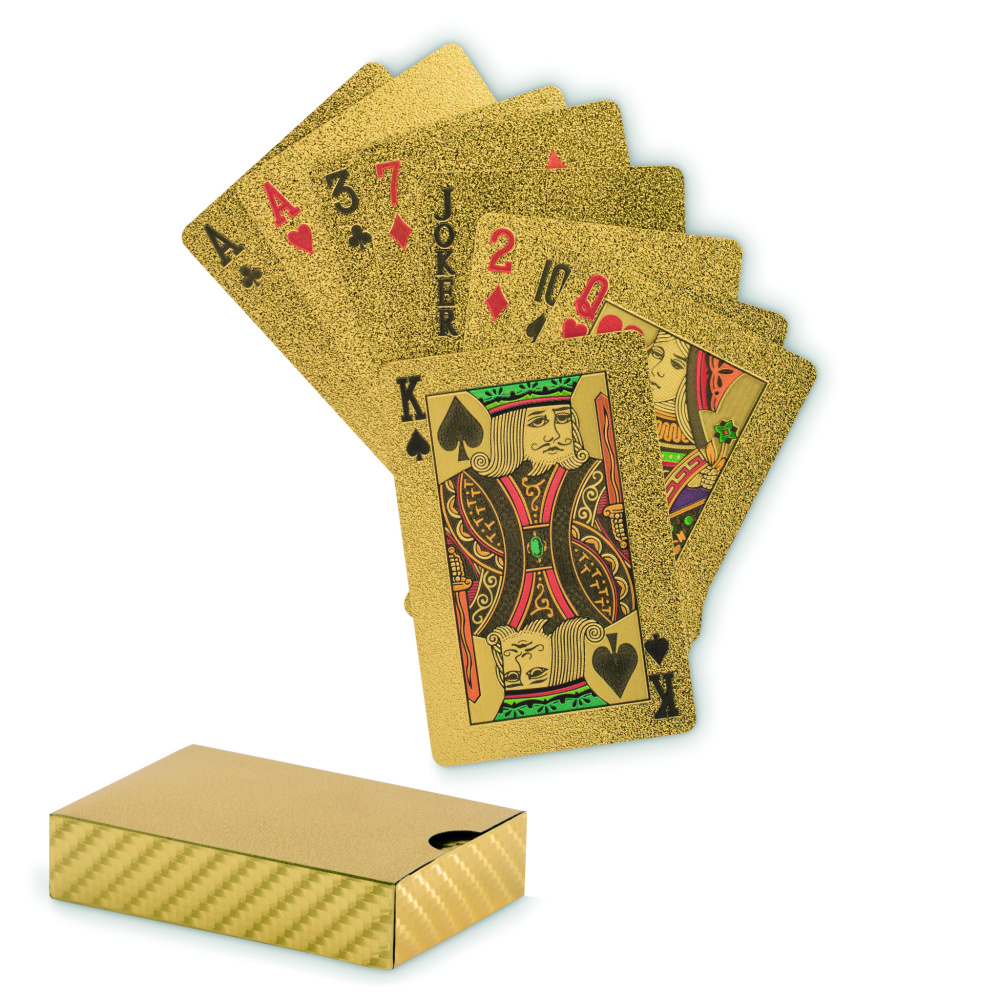 Логотрейд pекламные продукты картинка: Waterproof playing cards