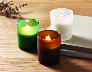 Лого трейд pекламные cувениры фото: Plant based wax candle 80 gr