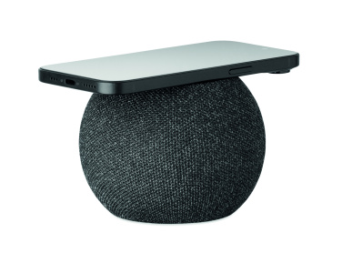 Лого трейд pекламные подарки фото: 15W wireless charger speaker