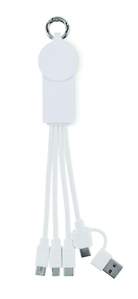Лого трейд pекламные cувениры фото: 2 in 1 charging cable type-C