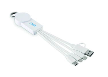 Логотрейд pекламные продукты картинка: 2 in 1 charging cable type-C