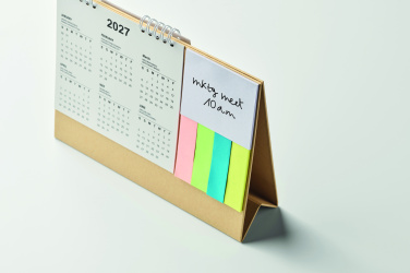 Логотрейд бизнес-подарки картинка: Desk calendar with memo pad