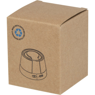 Логотрейд бизнес-подарки картинка: Horna магнитный беспроводной динамик из переработанного пластика мощностью 3 Вт