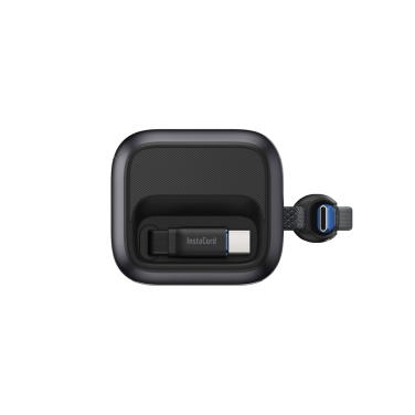 Лого трейд бизнес-подарки фото: Anker Power Bank 25.000 мАч 165 Вт, встроенный выдвижной кабель