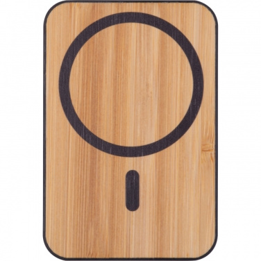 Лого трейд pекламные подарки фото: Беспроводной внешний аккумулятор 5 000 мАч CAIRO