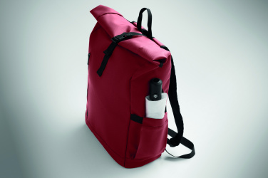 Логотрейд pекламные продукты картинка: Rolltop laptop rucksack 600D