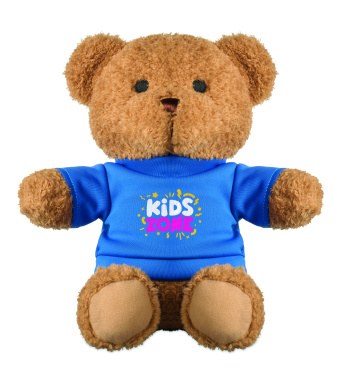 Лого трейд pекламные cувениры фото: Teddy bear with t-shirt 23 cm