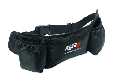Логотрейд pекламные подарки картинка: Sports waist bag 420D RPET
