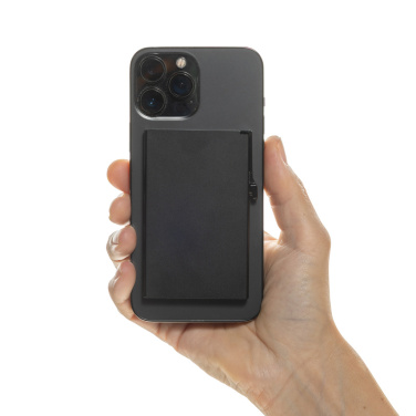 Логотрейд бизнес-подарки картинка: Стандартный алюминиевый держатель для магнитных RFID-карт для телефона